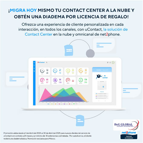 Callcenter uContact en la Nube de net2phone